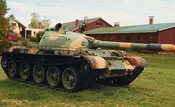 Teuvo Harakkaisen T-62 taistelupanssarivaunu